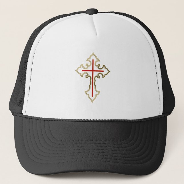 Gorra De Camionero Cruz de Oro (Anverso)