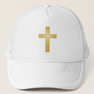 Gorra De Camionero Cruz de oro/Pascua
