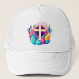 Gorra De Camionero Cruz de Pascua Cristiana