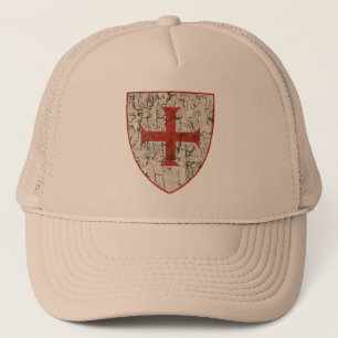 Gorra De Camionero Cruz de Templar, apenada