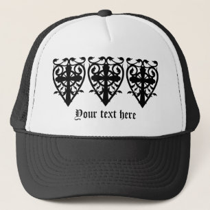 Gorra De Camionero Cruz en corazón