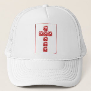 Gorra De Camionero Cruz inspiradora De Los Corazones
