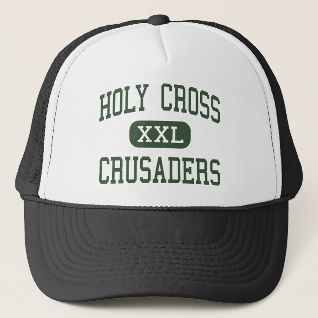 Gorra De Camionero Cruz santa - cruzados - alta - Waterbury (Anverso)