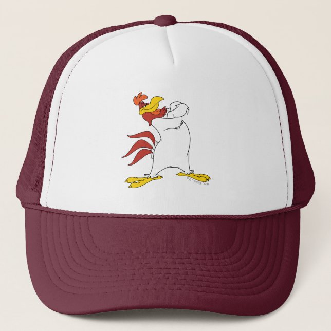 Gorra De Camionero Cruzan los brazos de Lehorn Foghorn (Anverso)