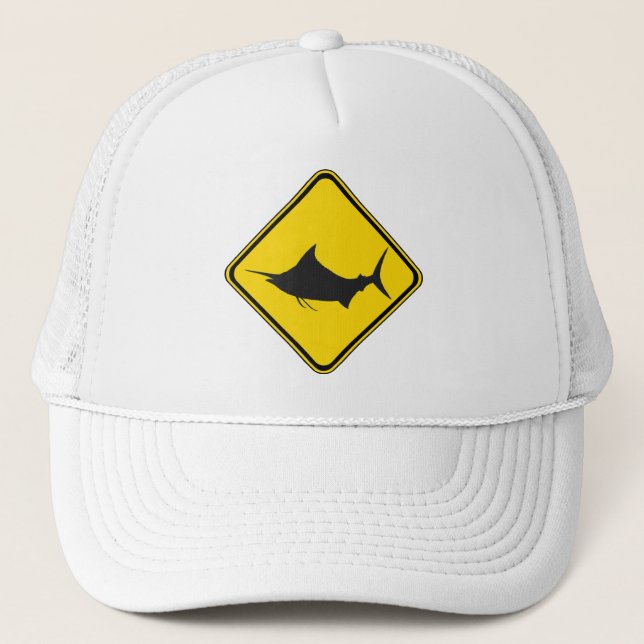 Gorra De Camionero ¡Cruzando el Marlin Azul! (Anverso)