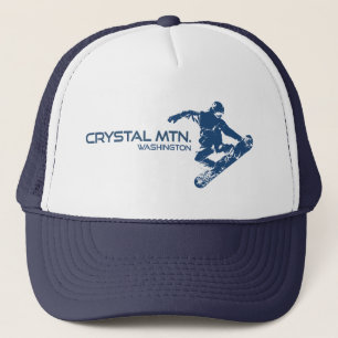 Gorra De Camionero Crystal Mountain Washington Snowboarder