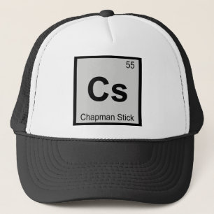 Gorra De Camionero Cs - Música Chapman Stick Tabla Periódica de Quími