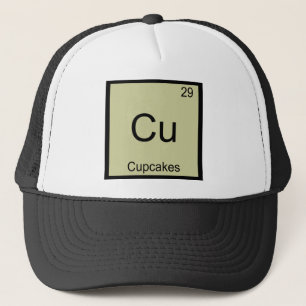 Gorra De Camionero Cu - Cupcakes divertida camiseta del símbolo del e