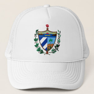 Gorra De Camionero CU del escudo de armas de Cuba