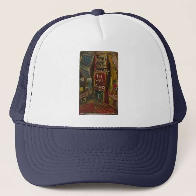 Gorra De Camionero cuadrado 9-11 (Anverso)