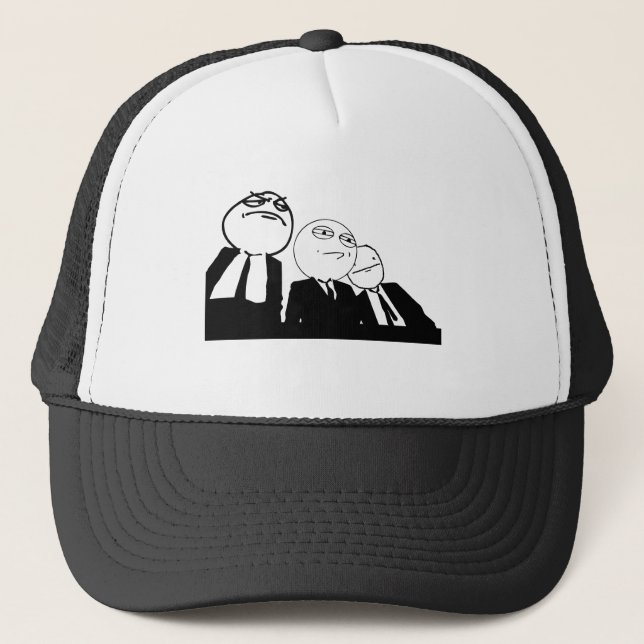 Gorra De Camionero cuadrilla del meme (Anverso)