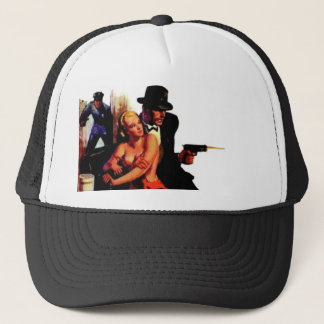 Gorra De Camionero Cuadrilla doble de la acción