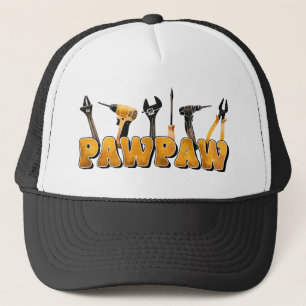 Gorra De Camionero Cuadro de herramientas de Pawpaw: Sabiduría en cad