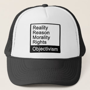 Gorra De Camionero ¿Cuál es Objectivism? Casquillo