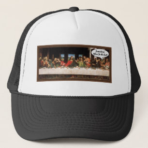 Gorra De Camionero ¿Cuándo Comemos? Jesucristo - La Última Cena Diver