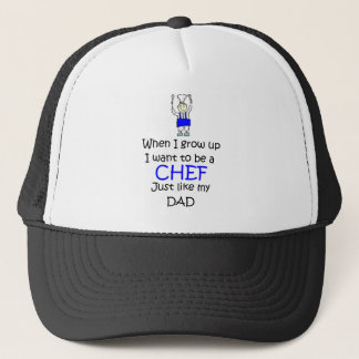 Gorra De Camionero Cuando crezco al cocinero