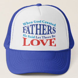 Gorra De Camionero Cuando Dios creó a los padres