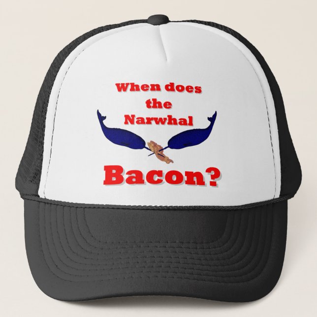 Gorra De Camionero ¿Cuándo es el tocino de Narwhal? (Anverso)