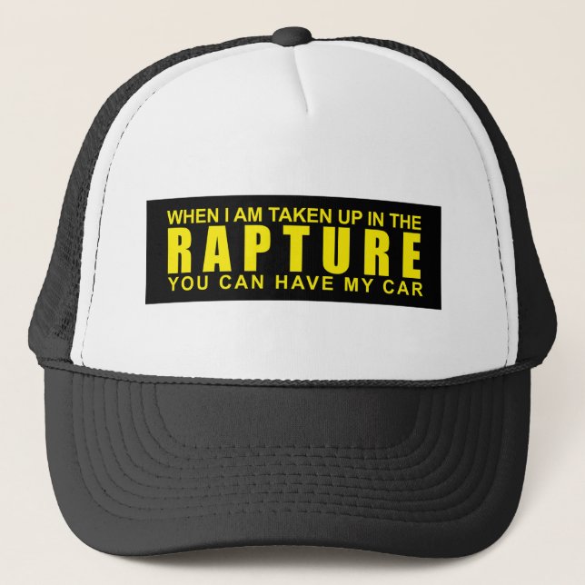 Gorra De Camionero Cuando me toman en el éxtasis… (Anverso)