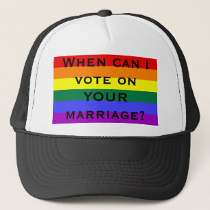 Gorra De Camionero ¿Cuándo puedo votar sobre SU boda?