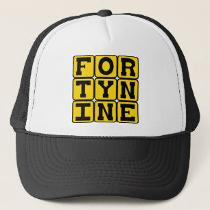 Gorra De Camionero Cuarenta y Nueve, Número 49