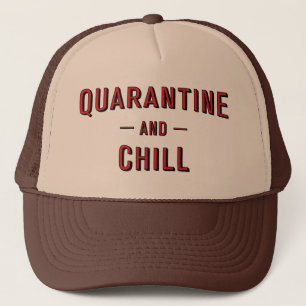 Gorra De Camionero Cuarentena y Chill
