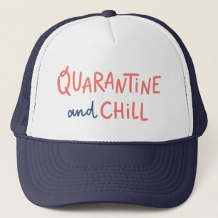 Gorra De Camionero Cuarentena y Chill