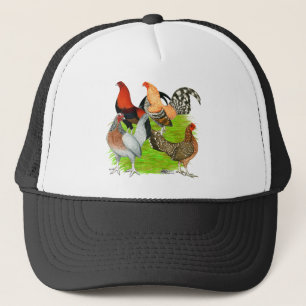 Gorra De Camionero Cuarteto de juego en inglés antiguo