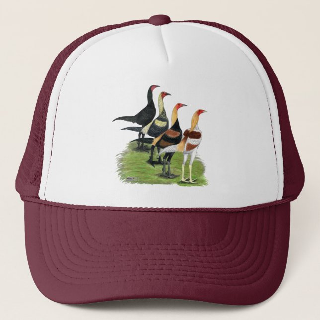 Gorra De Camionero Cuarteto de juego moderno (Anverso)