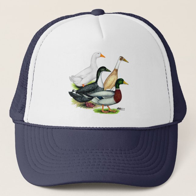 Gorra De Camionero Cuarteto de pato (Anverso)