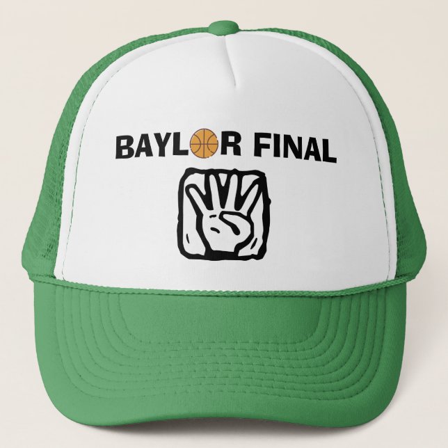 Gorra De Camionero Cuatro finales de Baylor (Anverso)