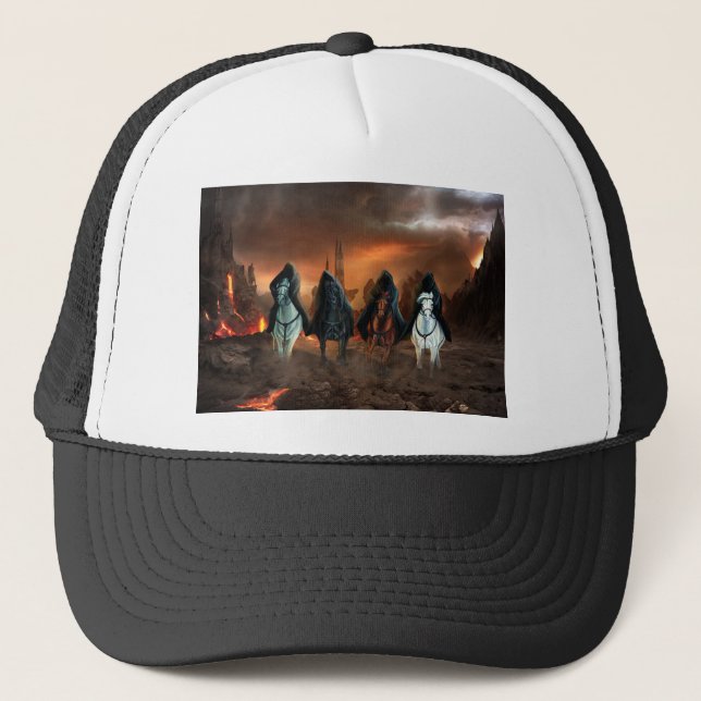 Gorra De Camionero Cuatro jinetes de la apocalipsis (Anverso)
