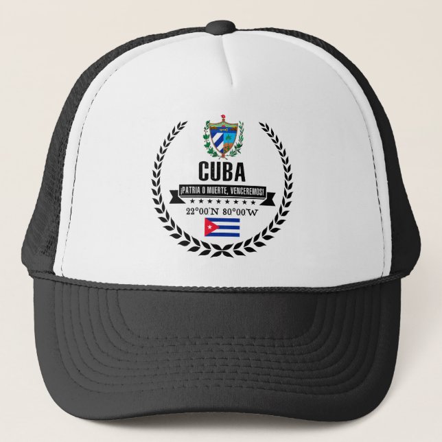 Gorra De Camionero Cuba (Anverso)