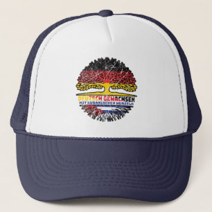 Gorra De Camionero Cuba Alemán alemán Baum Wurzel