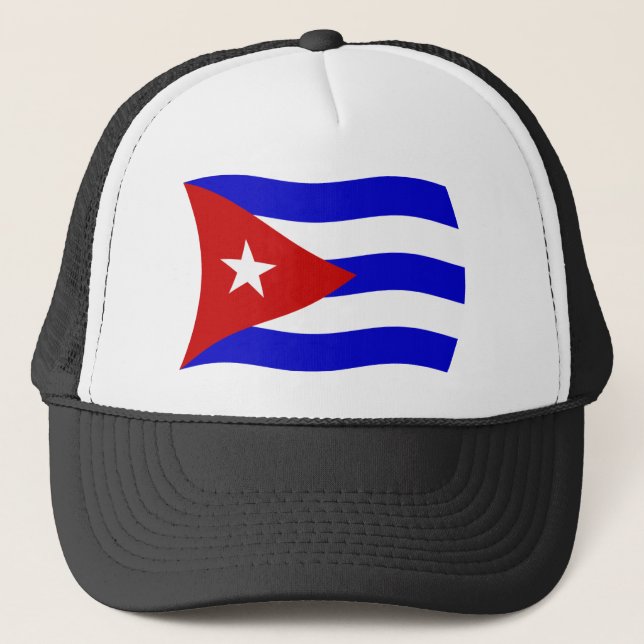 Gorra De Camionero Cuba Flag Hat (Anverso)