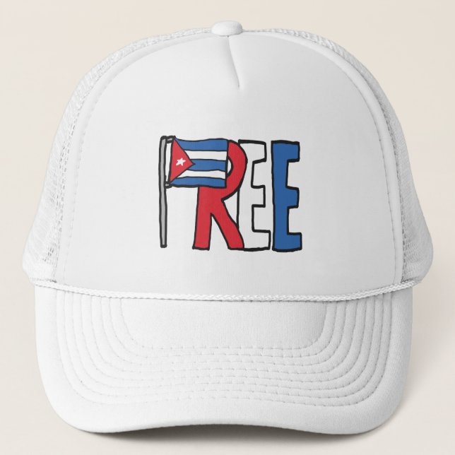 Gorra De Camionero Cuba Libre (Anverso)