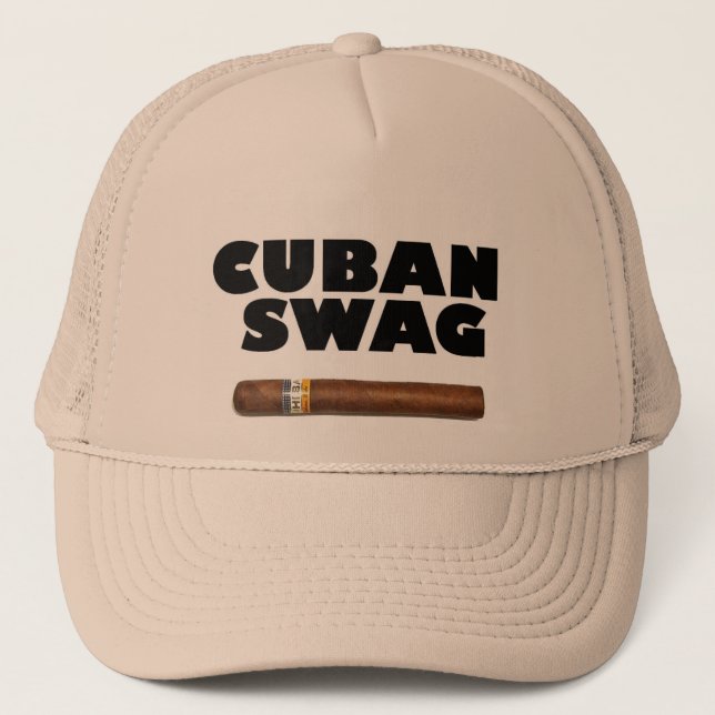 GORRA DE CAMIONERO CUBAN SWAG (Anverso)