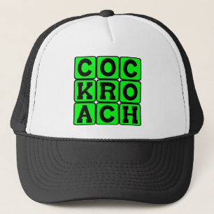 Gorra De Camionero Cucaracha, insecto determinado