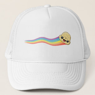 Gorra De Camionero Cucharada de Vainilla - Sendero de Arcoíris