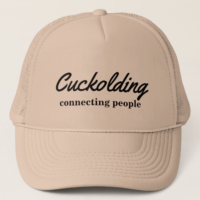 Gorra De Camionero cuckolding (Anverso)