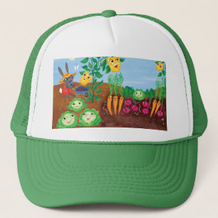 Gorra De Camionero Cuenta-Jardín del tiempo