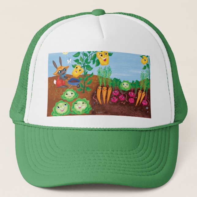 Gorra De Camionero Cuenta-Jardín del tiempo (Anverso)
