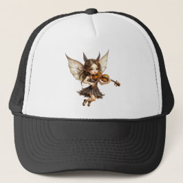 Gorra De Camionero Cuerdas Susurrantes de la Hada del Atardecer.