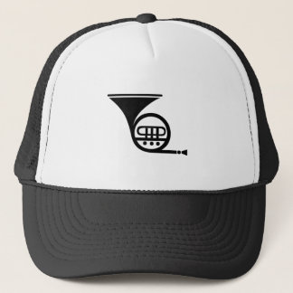 Gorra De Camionero Cuerno francés - Negro