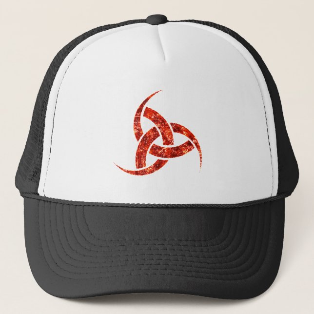 Gorra De Camionero Cuerno triple de Odin (Anverso)