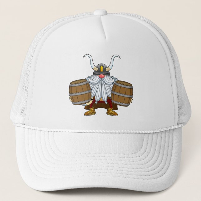 Gorra De Camionero Cuernos de humor: La saga del viking (Anverso)