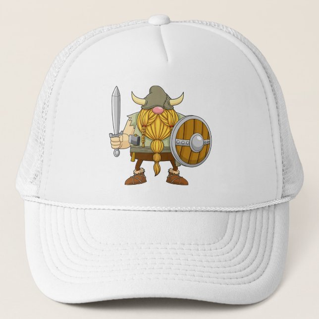 Gorra De Camionero Cuernos de humor: La saga del viking (Anverso)