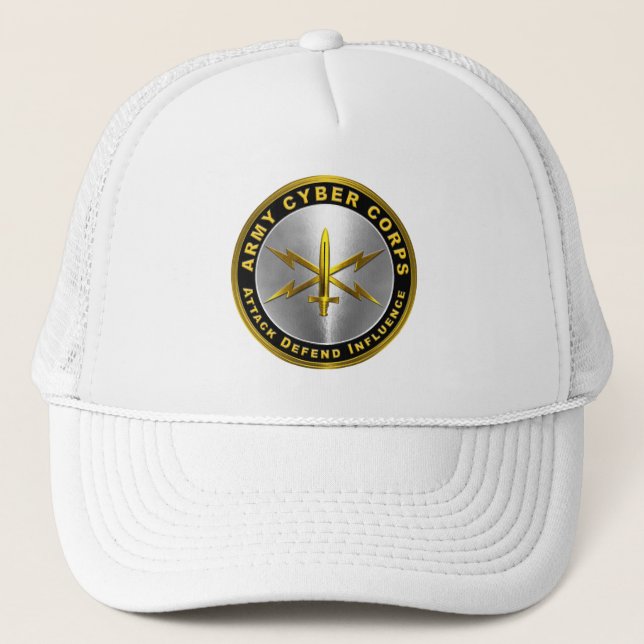 Gorra De Camionero Cuerpo Cibernético (Anverso)