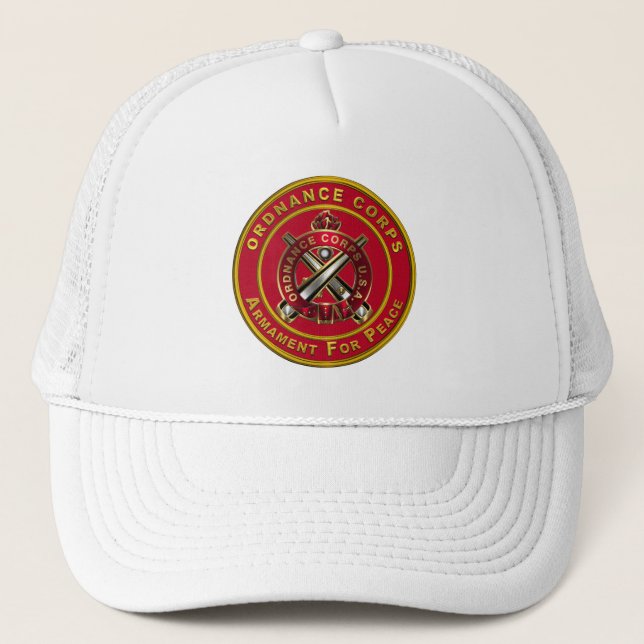 Gorra De Camionero Cuerpo de Material de Guerra (Anverso)