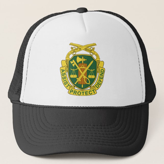 Gorra De Camionero Cuerpo de Policía Militar (Anverso)